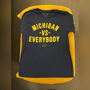 Navy Blue Michigan Graphic Tee